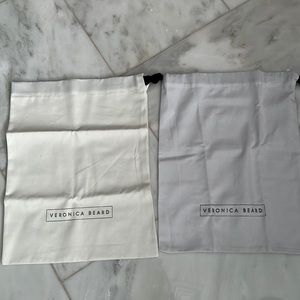 Veronica Beard Shoe Dust Bags, selling both together